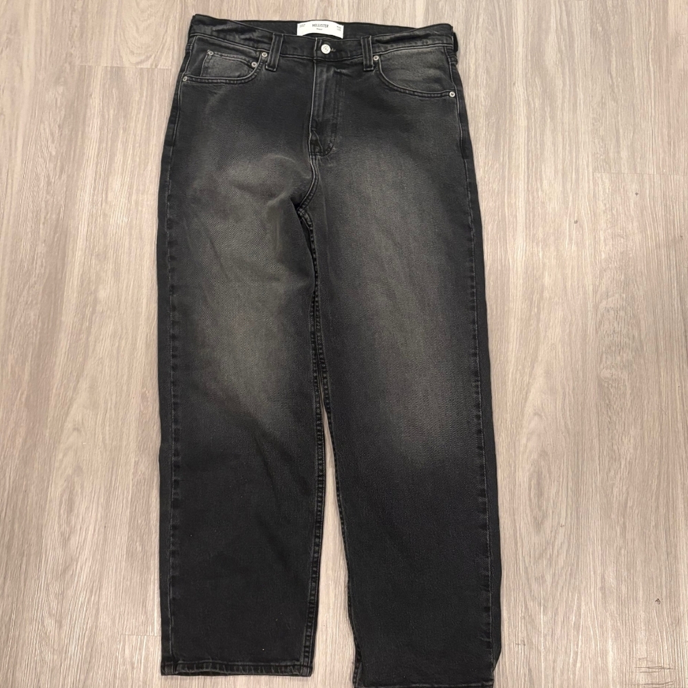 Hollister Black Baggy Jeans
